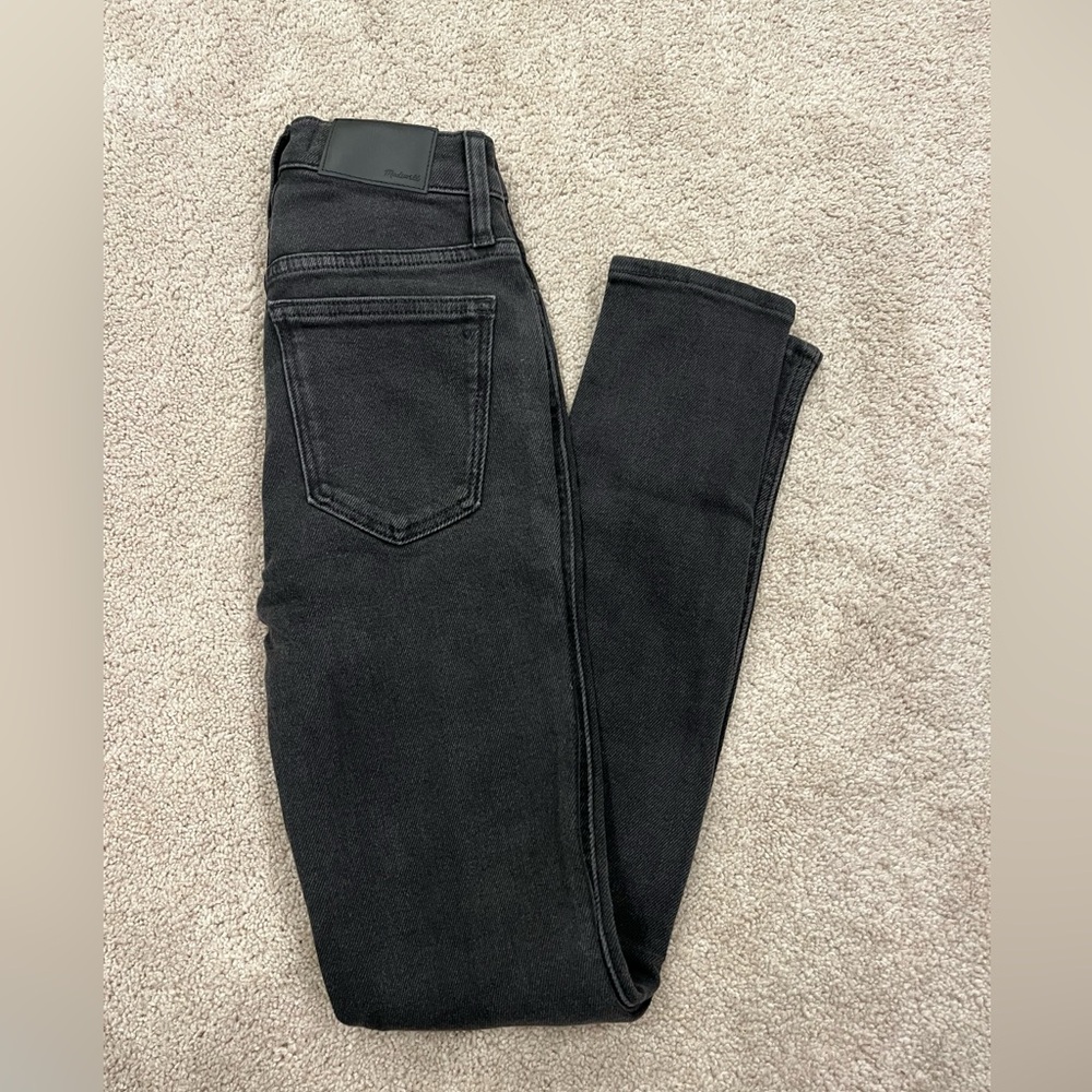 Madewell 10” high rise skinny jeans